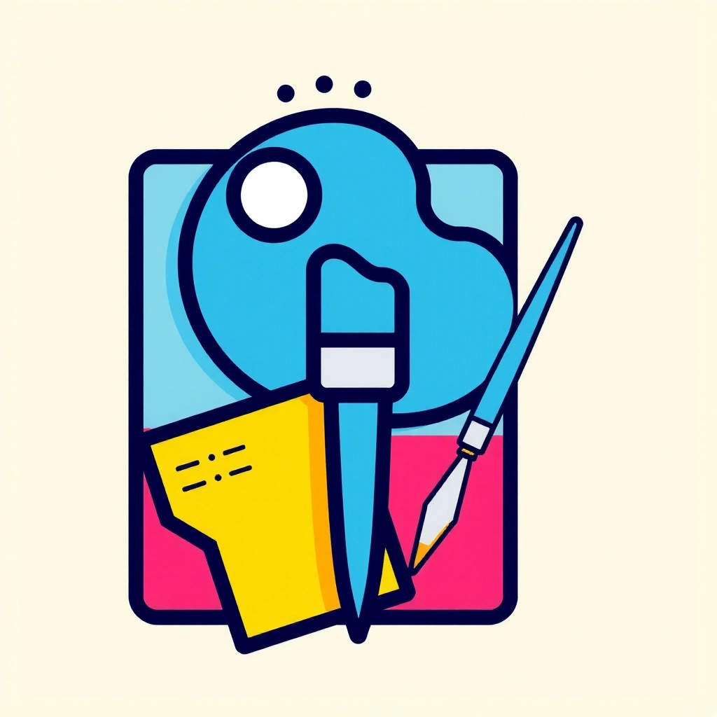 Ikona grafického designu